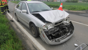 Pozdní reakce vyeskalovala v dopravní nehodu