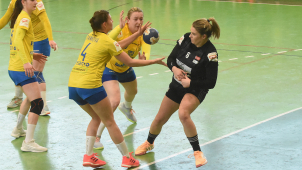 Házenkářky DHK Zora Olomouc zvítězily ve Zlíně
