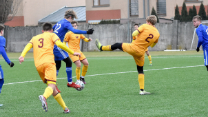 Devatenáctka SK Sigma získala ve Zlíně jen bod