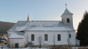 Kostel v Ostružné je kulturní památkou