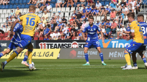 Fotbalisté SK Sigma padli v Plzni