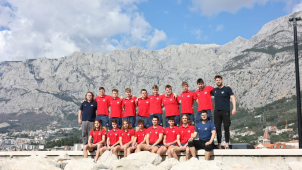 Repre U 19 vodních pólistů se chystá na šampionát
