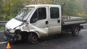 U Libavé se srazily dva náklaďáky, jeden z řidičů nadýchal