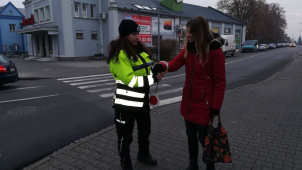 Policisté v Mohelnici kontrolovali chování chodců v provozu