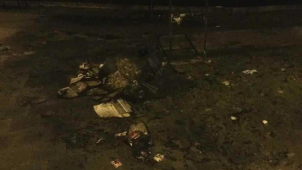 Muž v Olomouci zapaloval kontejner