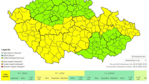 V noci na pátek přijde silný vítr