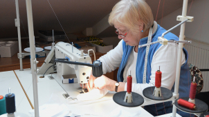 Olomoucká divadla šijí roušky