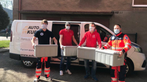 Hokejisté HC Olomouc pomáhají složkám IZS