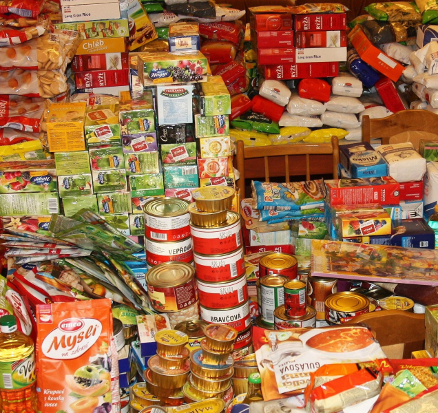 Olomoucká charita vyhlásila potravinovou sbírku