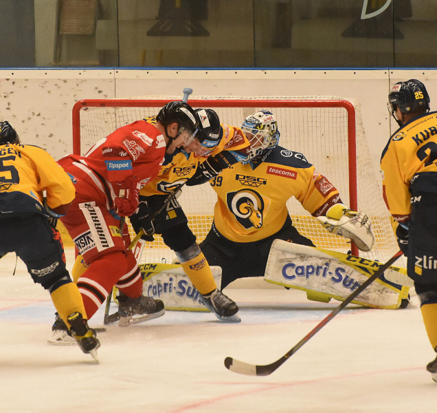 Hokejisté HC Olomouc nestačili na Třinec
