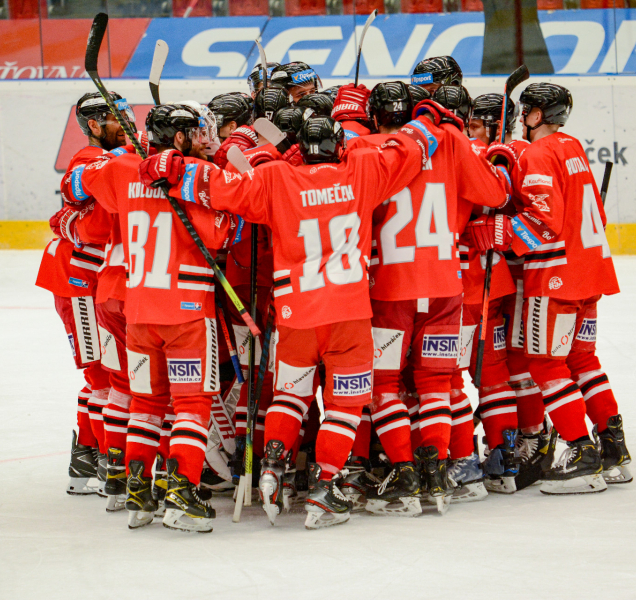 Hokejisté HC Olomouc porazili Motor po prodloužení