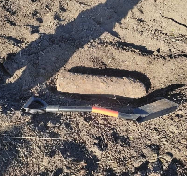 U Klopotovic na Prostějovsku se našel granát