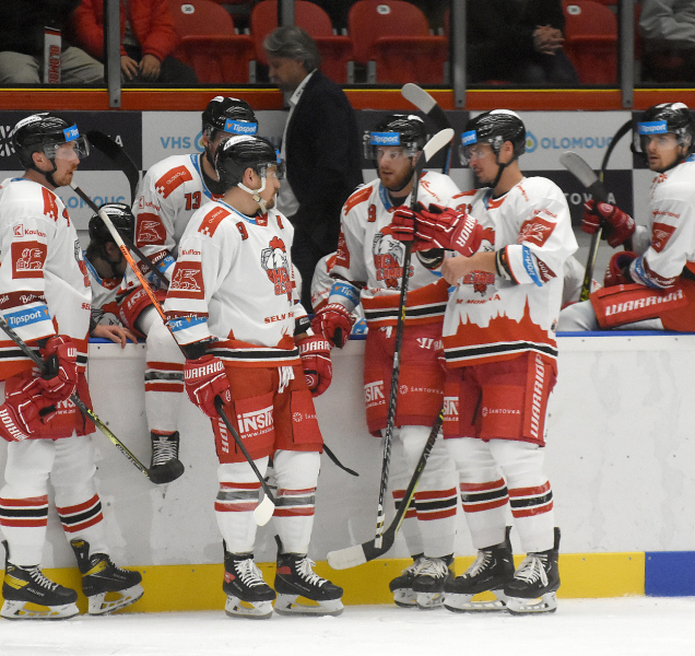 Hokejisté HC Olomouc zvítězili nad Spartou