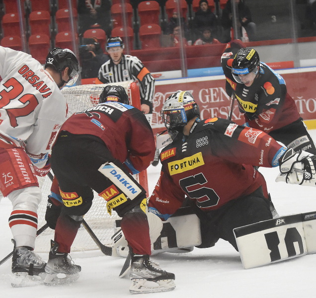 Hokejisté HC Olomouc podlehli Spartě