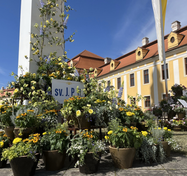 Výstaviště Flora ozdobilo květinami sváteční Velehrad