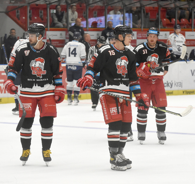 Hokejisté HC Olomouc prohráli s Vítkovicemi