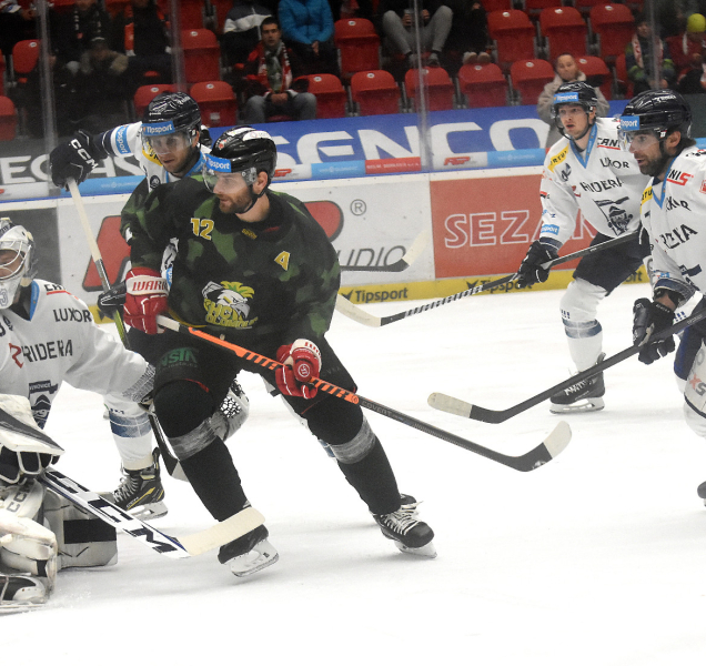 Hokejisté HC Olomouc porazili Vítkovice po prodloužení