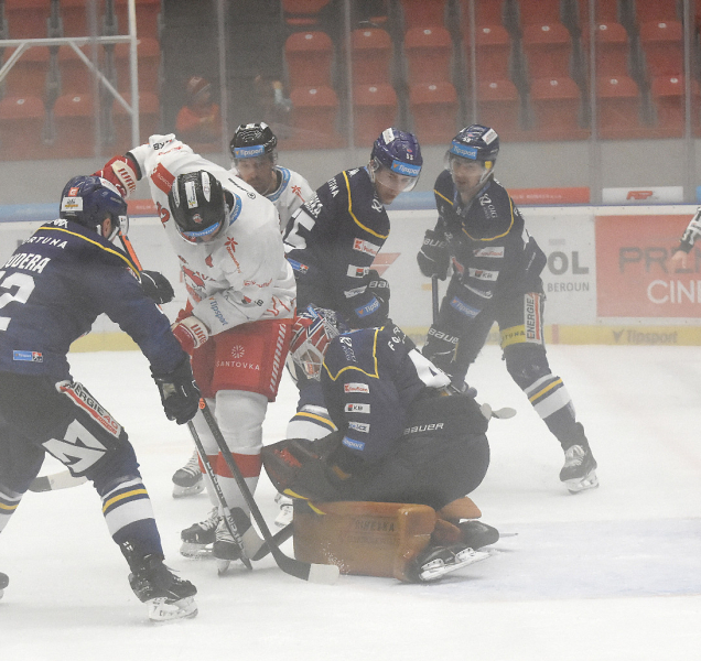 Hokejisté HC Olomouc nestačili na Budějovice