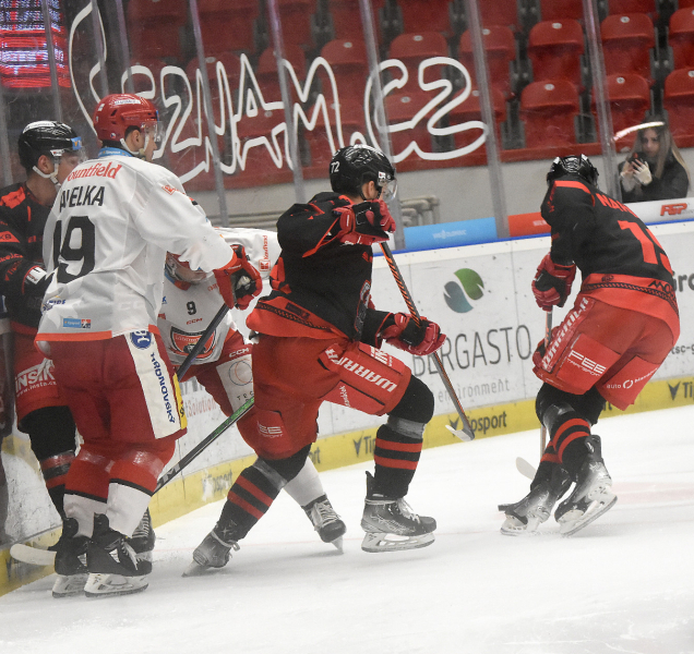 Hokejisté HC Olomouc prohráli v Liberci o tři branky