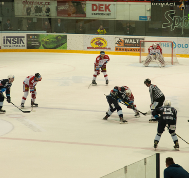Druhé domácí utkání ztratila Olomouc o gól, série je znovu vyrovnaná 2:2