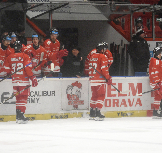 Hokejisté HC Olomouc zvítězili po prodloužení