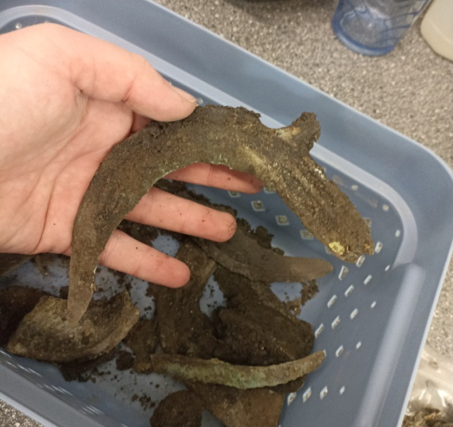 Archeologové objevili u Kojetína bronzový poklad