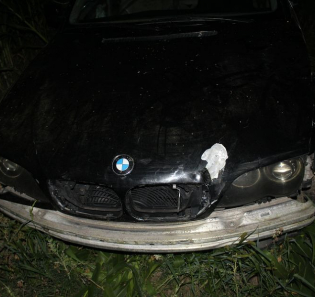 Jezdil klikatě a nakonec skončil v kukuřici. Pak nadýchal