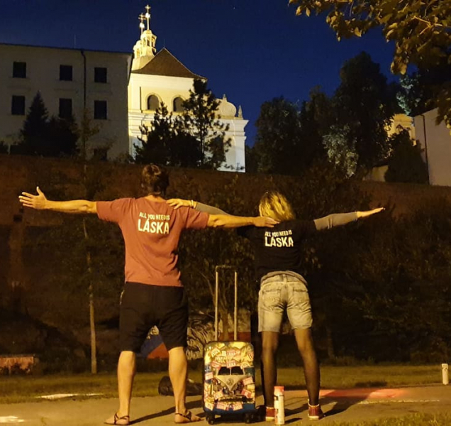 Sprejer Lásky: Policisté ke mně byli vstřícní