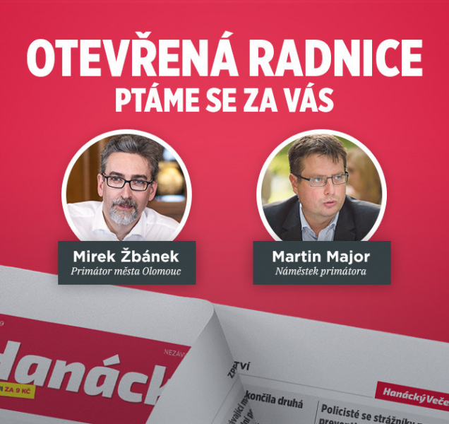 Otevřená radnice: Jaké investice chystá Olomouc na příští rok?