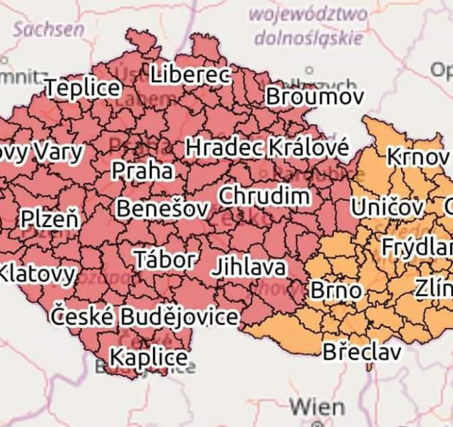 Česko zasáhne orkán Sabine, hasiči i silničáři v pohotovosti