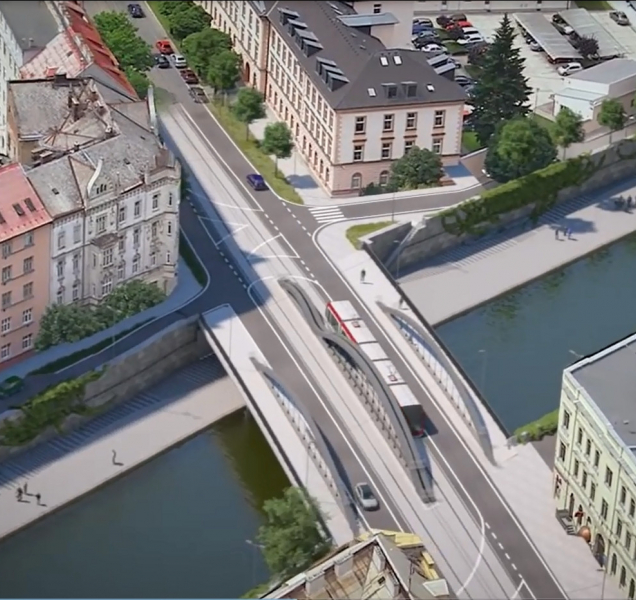 V pondělí začne demolice mostu na Masarykově třídě