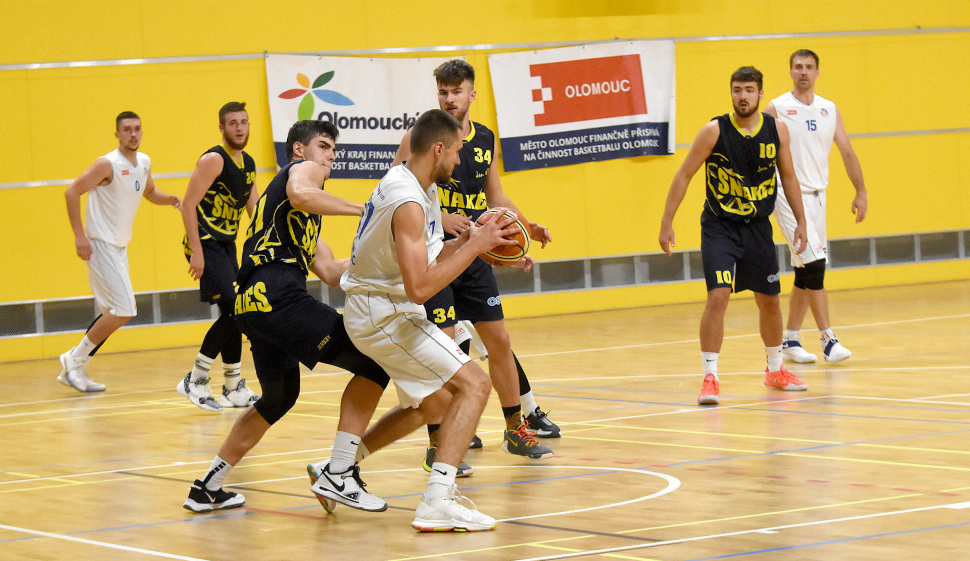 Basketbal Olomouc má první vítězství