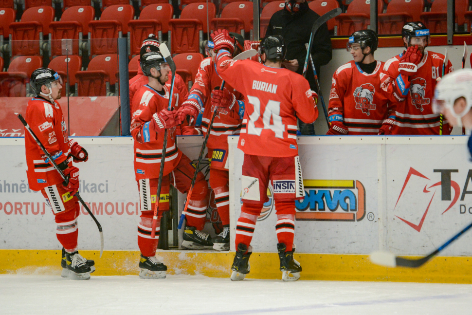 Hokejisté HC Olomouc porazili v prodloužení Kometu