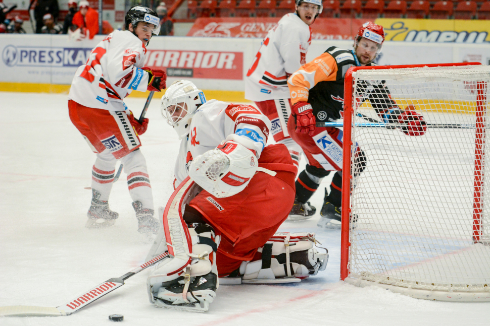 Hokejisté HC Olomouc zase s těsnou prohrou