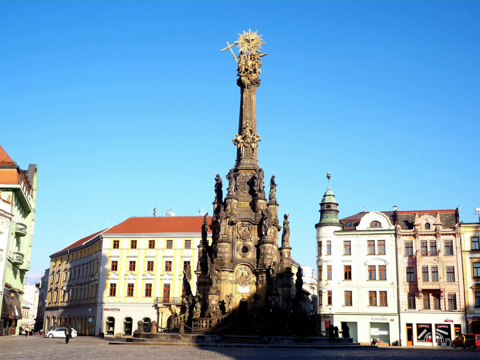 Historie olomouckých staveb: Sloup Nejsvětější Trojice