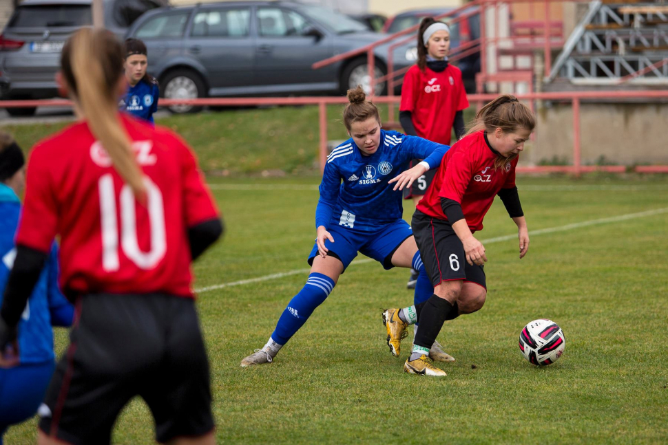 Fotbalistky SK Sigma budou hrát proti Slavii