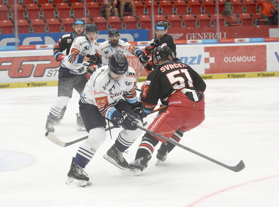 Hokejisté HC Olomouc na Kometě prohráli