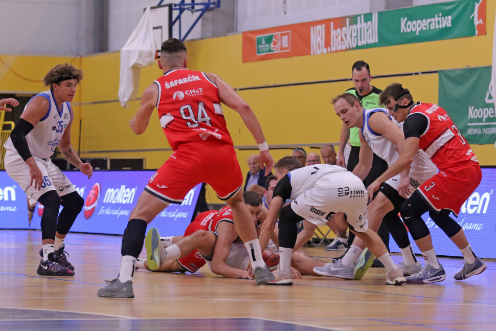 Basketbalisté BK Olomoucko prohráli v Ostravě