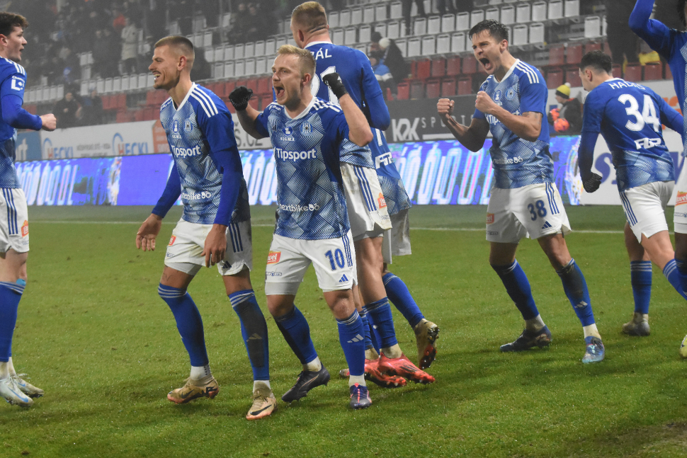 Fotbalisté SK Sigma Olomouc přehráli Slovácko