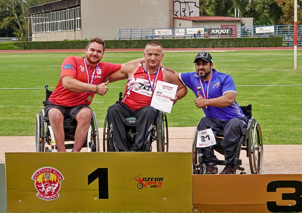 Olomoučí atleti vezou z MČR postižených 22 medailí